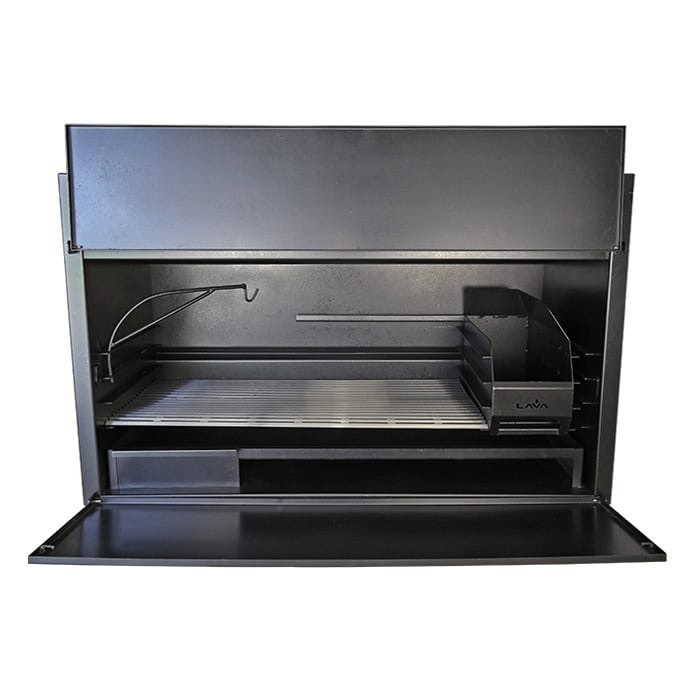 1200 De Lux built-in braai